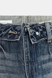 TRF MID-RISE WAIST DETAIL JEANS