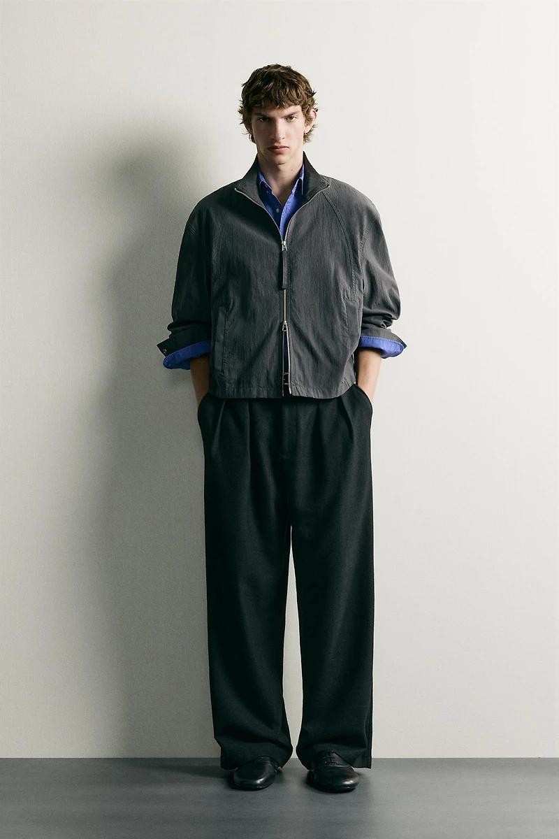 FLUID CROPPED FIT JACKET