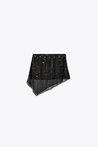 EMBROIDERED SHORT SKIRT