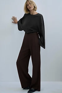 FLOWY PANTS WITH DARTS ZW COLLECTION