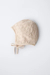BONNET EN MAILLE TEXTURÉ
