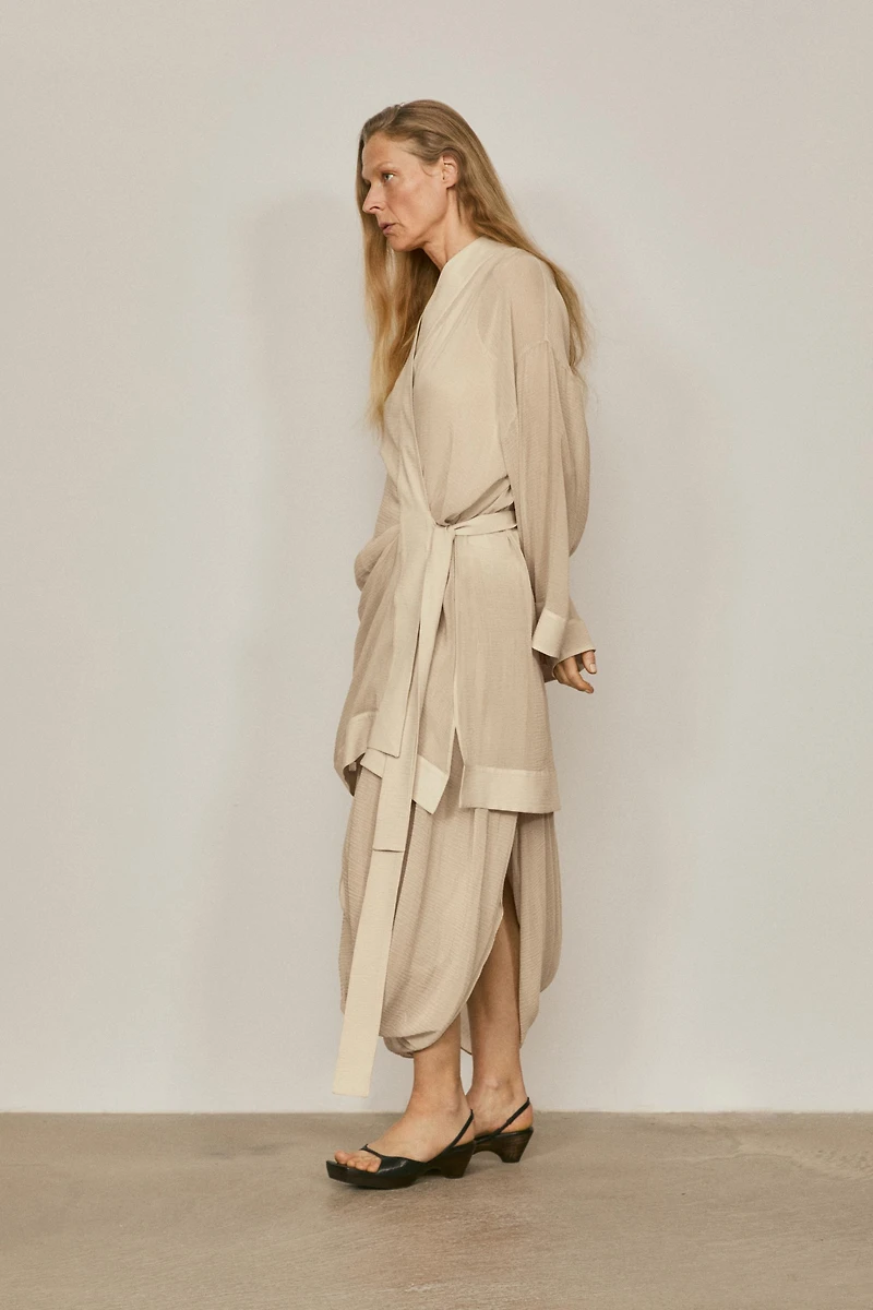 Kimono fluide texturé - LIMITED EDITION