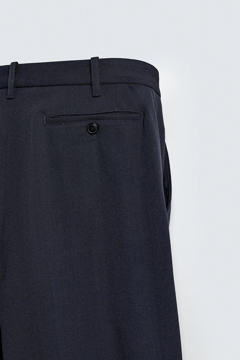 PANTALON REGULAR FIT 100 % LAINE