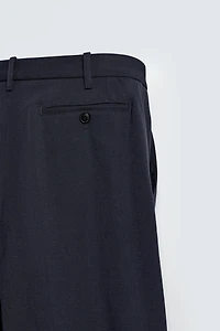 PANTALON REGULAR FIT 100 % LAINE