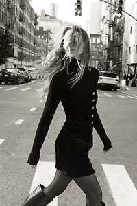 VELVET STRAPLESS TOP