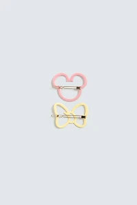 2-PACK OF HARRY LAMBERT FOR ZARA X DISNEY COLORED BUCKLES
