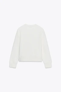 BASIC COTTON SWEATSHIRT