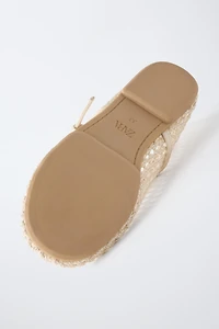 MESH BALLET FLATS
