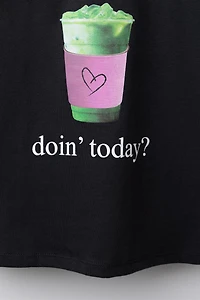HEAVY WEIGHT PRINTED T-SHIRT