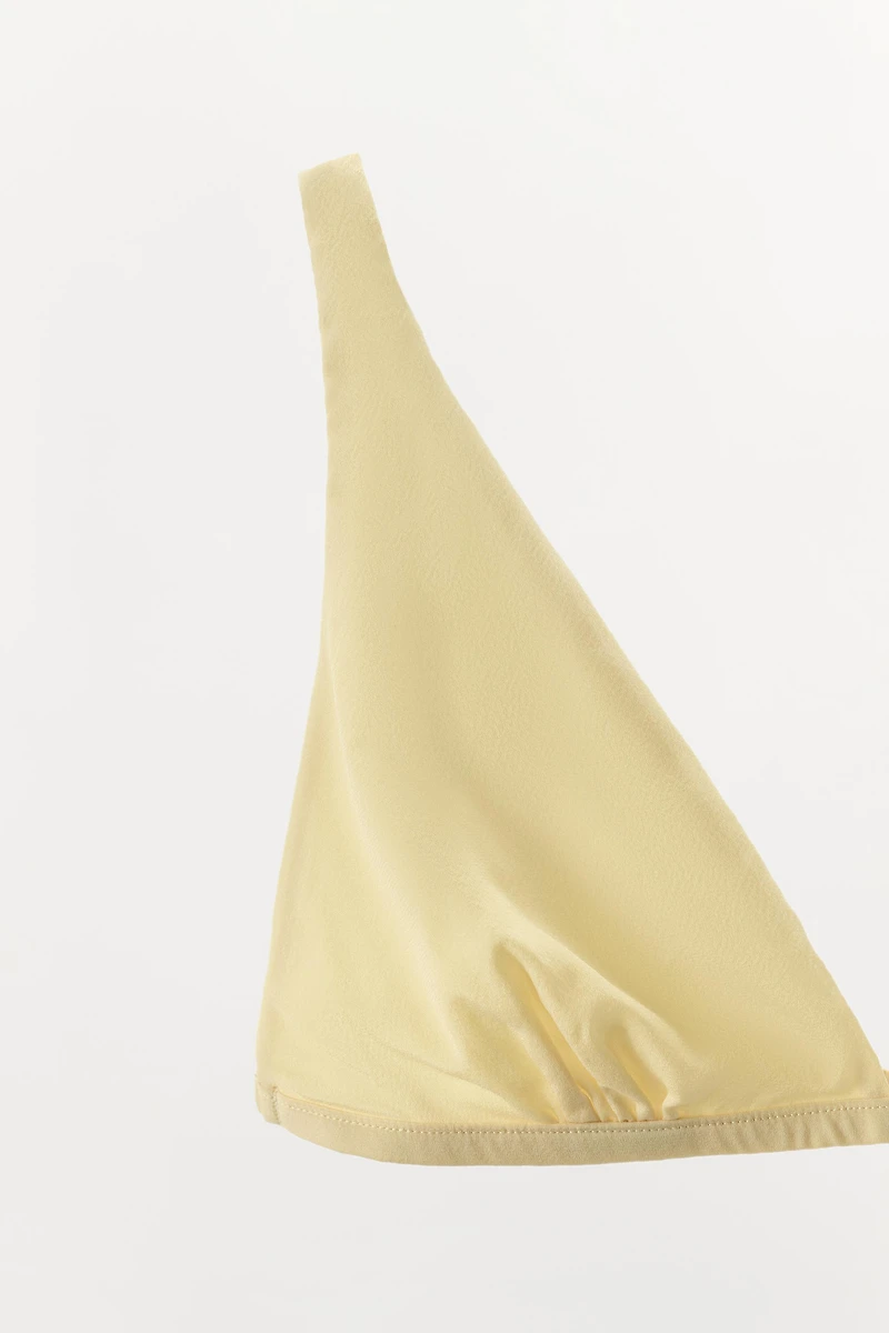 SILK BLEND TRIANGLE BRA