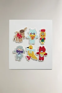 PACK OF KIDS X THE ANIMALS OBSERVATORY PATCHES (PACK OF 6)
