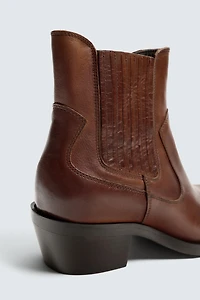 LIMITED EDITION LEATHER COWBOY BOOTS
