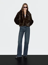 Veste courte en cuir de Toscane