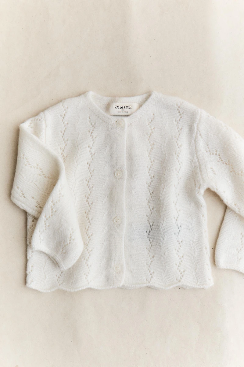 CASHMERE BABY CARDIGAN