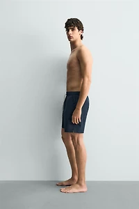 LONG SEERSUCKER SWIMSUIT