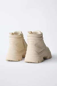 CHUNKY HIGH-TOP SNEAKERS