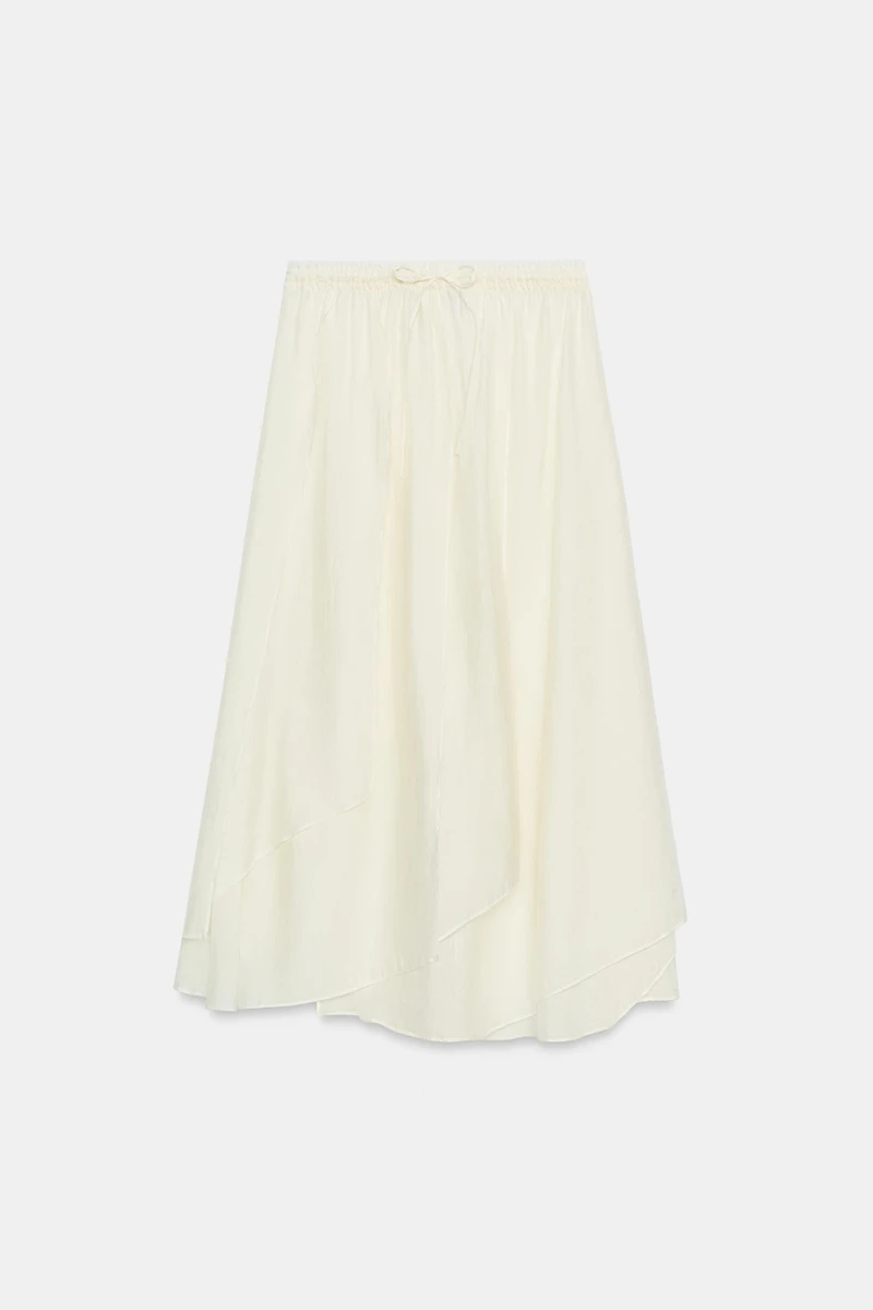 ZW COLLECTION FLOWY MIDI SKIRT
