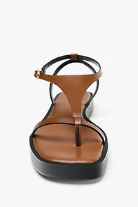 STRAPPY PLATFORM SANDALS
