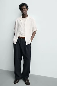 CHEMISE FLUIDE STRUCTURÉE