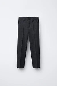 PANTALON DE COSTUME À CARREAUX