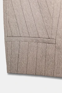 HERRINGBONE VEST