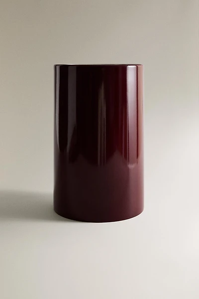 POUBELLE MÉTAL CYLINDRIQUE