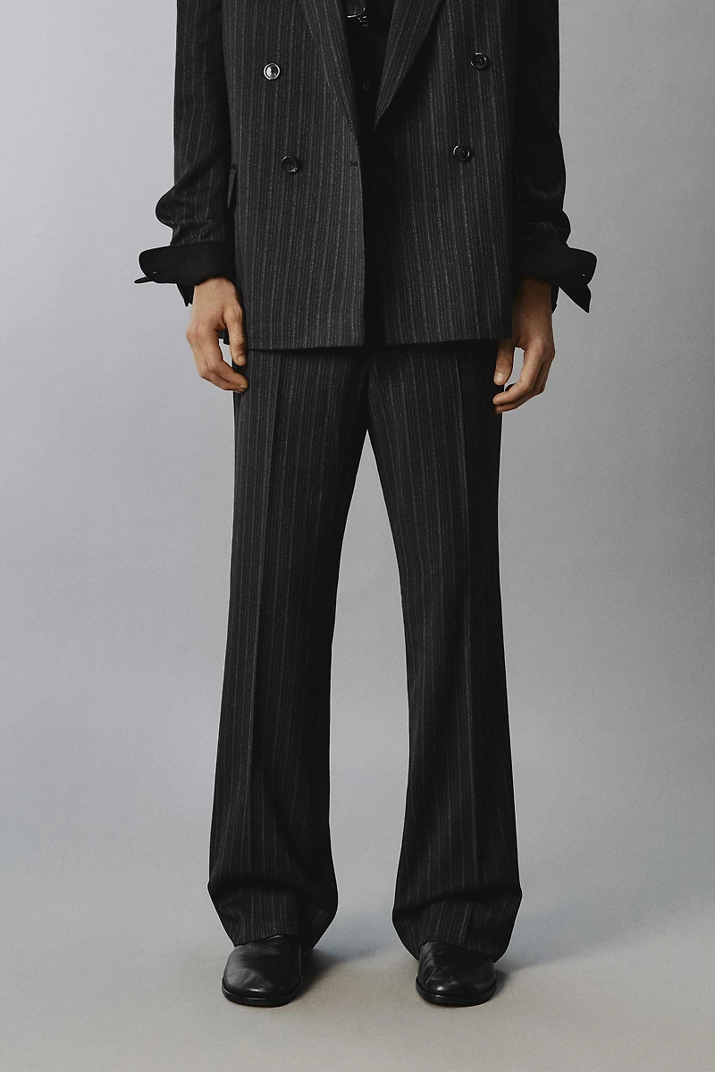 PANTALON DE COSTUME À RAYURES TENNIS