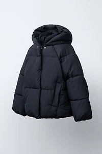 HOODED PUFFER JACKET
