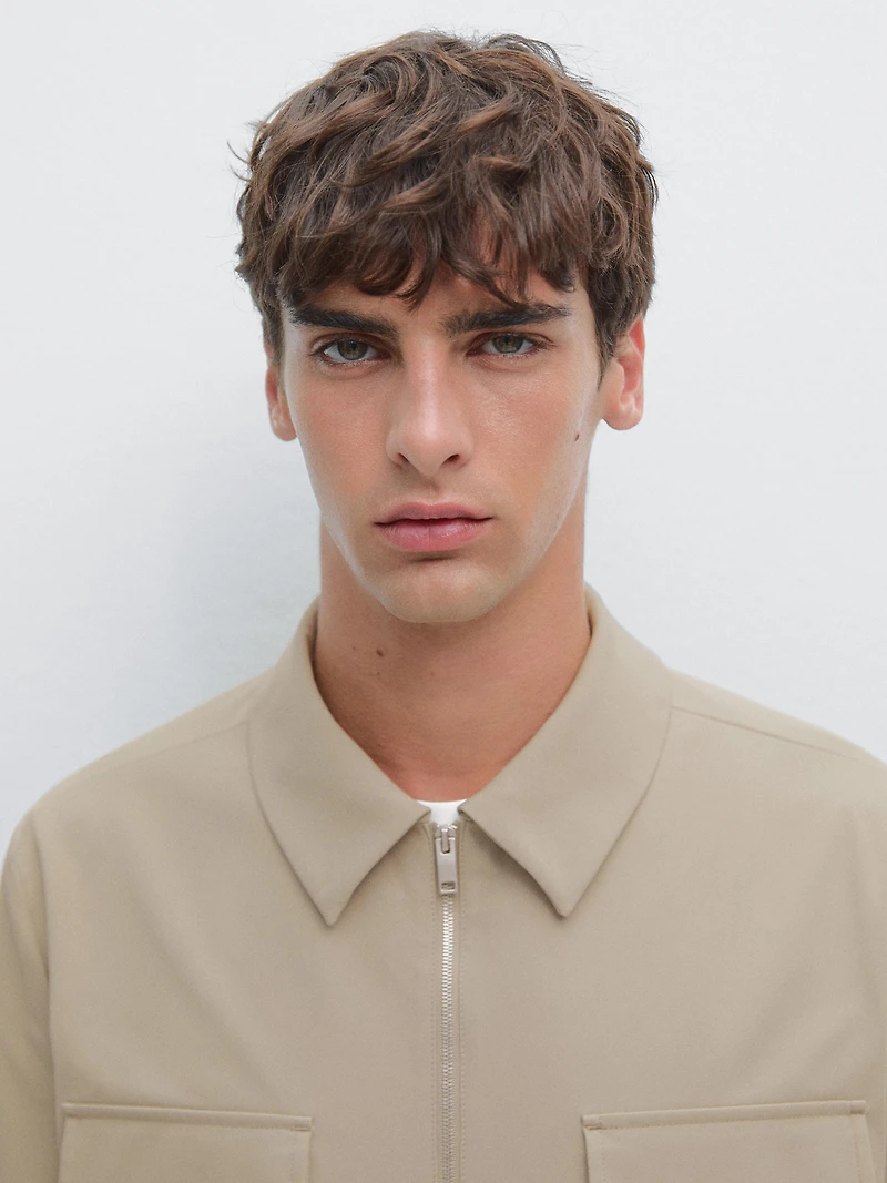 Total look technical jacket
