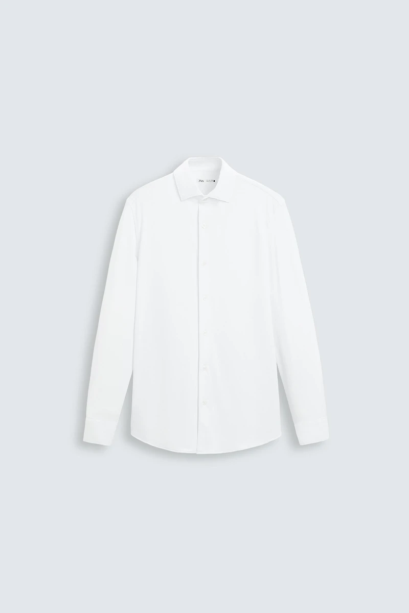 CHEMISE ÉLASTIQUE TEXTURÉE