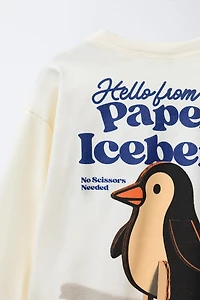 T-SHIRT IMPRIMÉ EN RELIEF