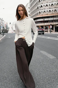 EXTRAFINE KNIT CARDIGAN