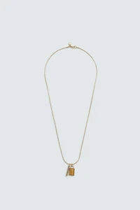 ROPE CHAIN WITH PENDANTS