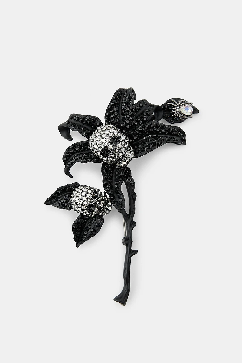 SKULL BROOCH