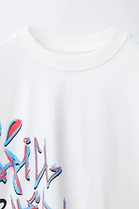 GRAFFITI PRINT T-SHIRT
