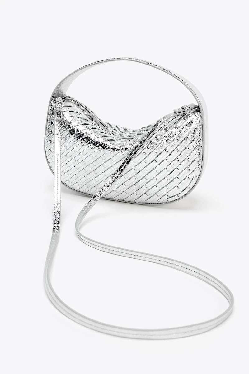 SAC À MAIN EFFET TRESSÉ
