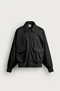 RELAXED-FIT JACKET WITH TABS
