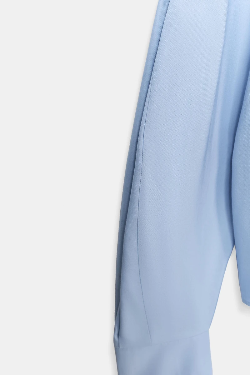 ASYMMETRIC OXFORD SHIRT