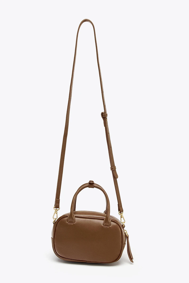MINI TOPSTITCHED BAG