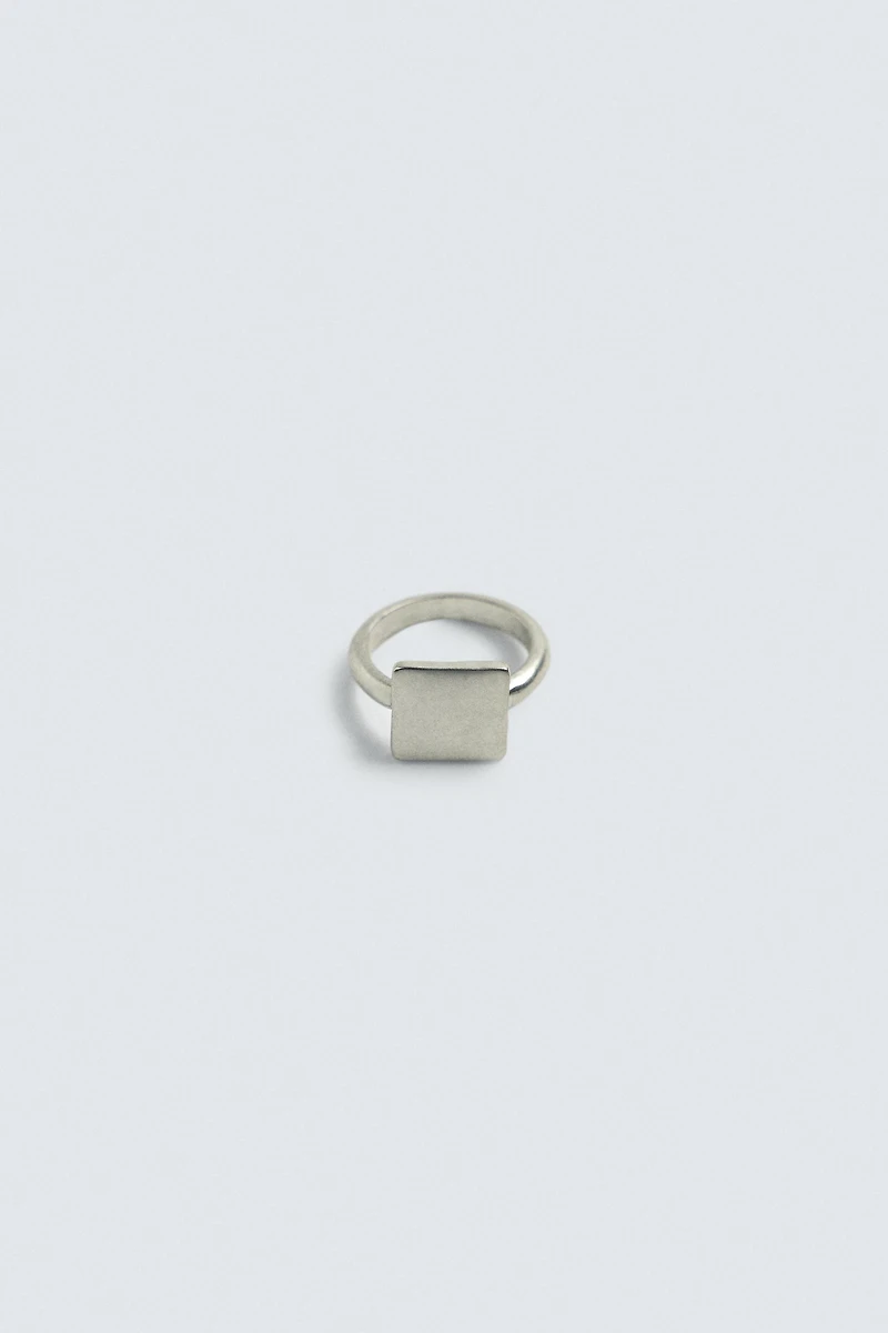 METAL SIGNET RING