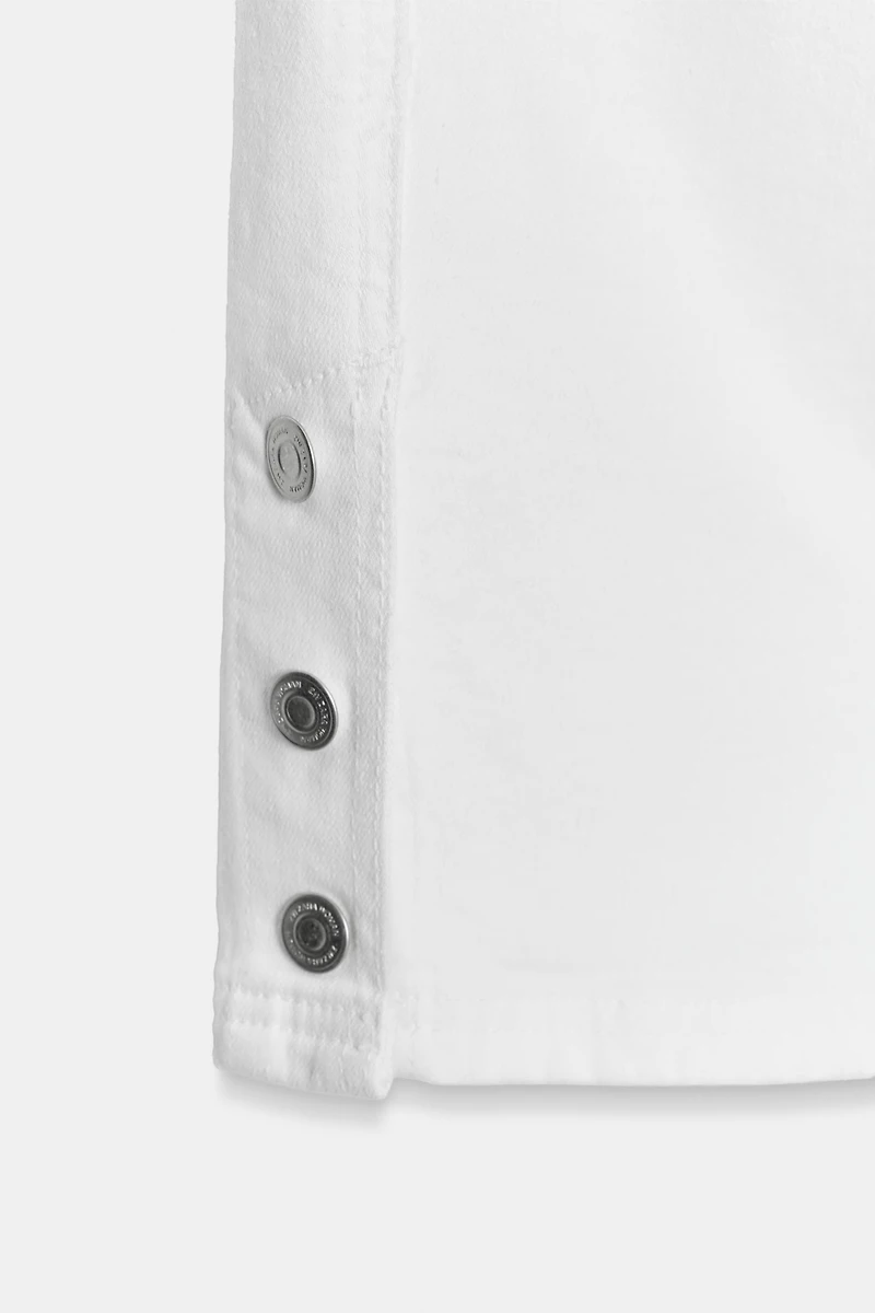 ZW COLLECTION MID-RISE CAPRI JEANS