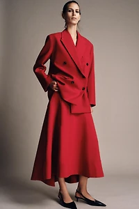 ZW COLLECTION DOUBLE-BREASTED BLAZER