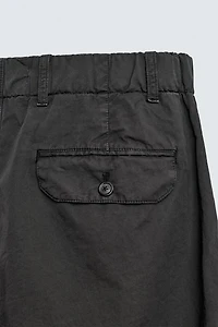 RELAXED FIT COTTON PANTS AARON LEVINE X ZARA