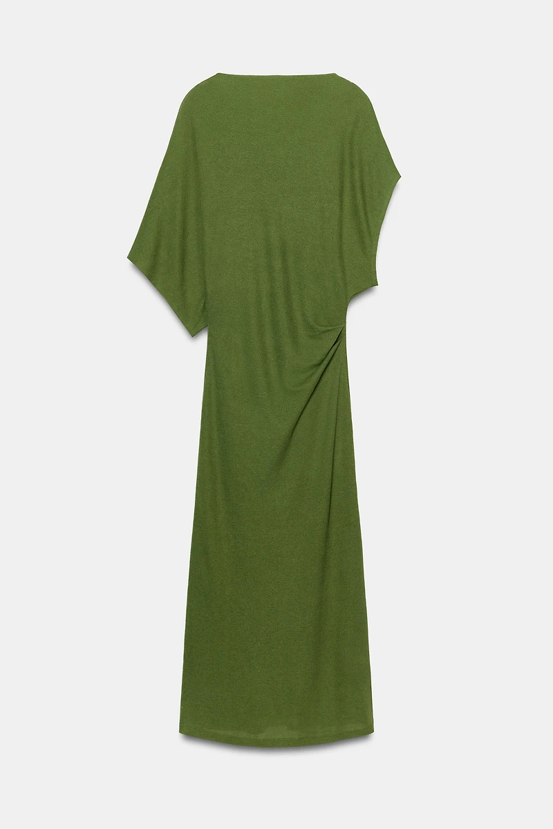 DRAPED LONG DRESS