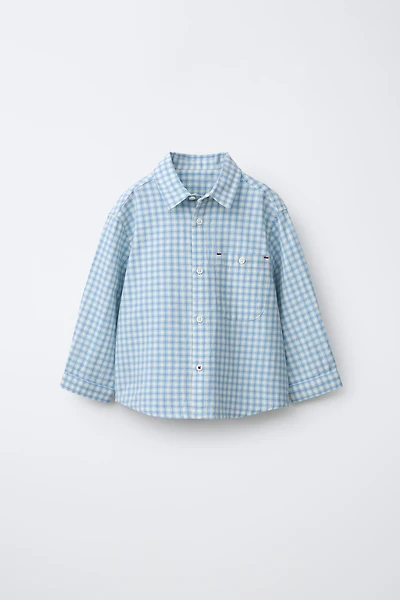 PLAID POCKET SHIRT