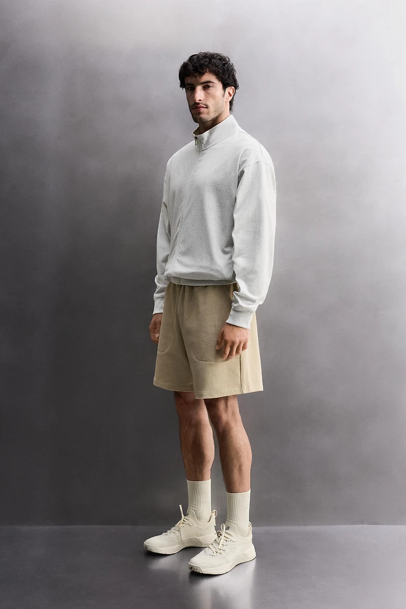 SWEAT RELAXED FIT ZIPPÉ
