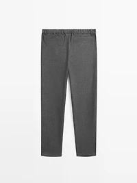 Pantalon de jogging texturé