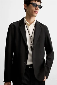SLIM FIT STRETCH BLAZER
