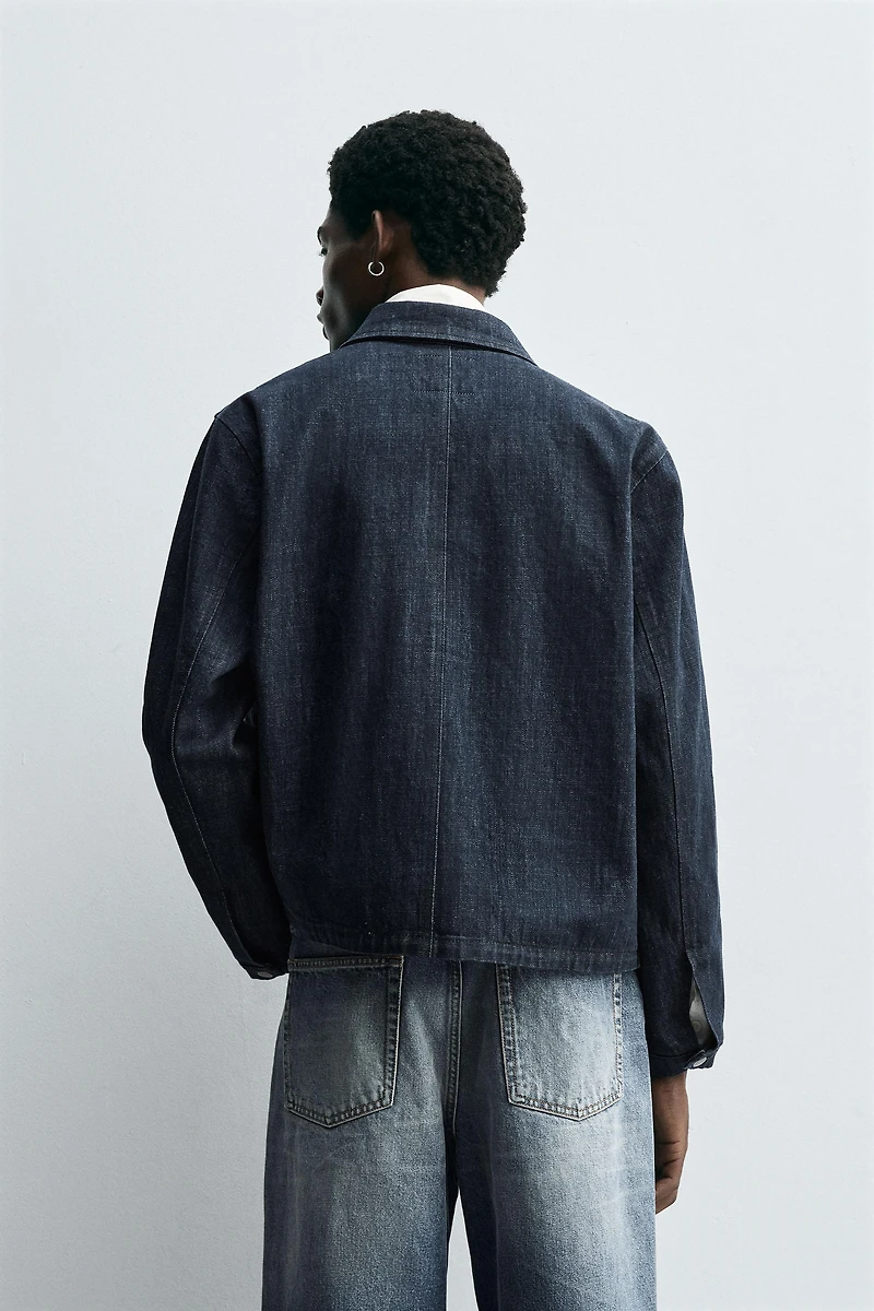 TOGGLE DENIM JACKET
