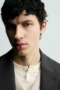 BLAZER DE COSTUME 100% LAINE